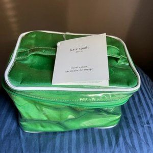 brand new vintage Kate Spade beauty toiletry travel vanity bag case with tags